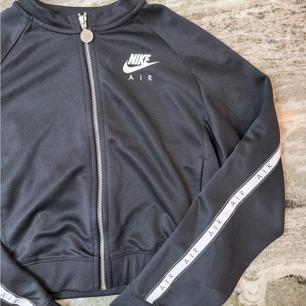 Nike Air Black Zip-Up Track Jacket Women’s Size Small - Picture 2 of 4